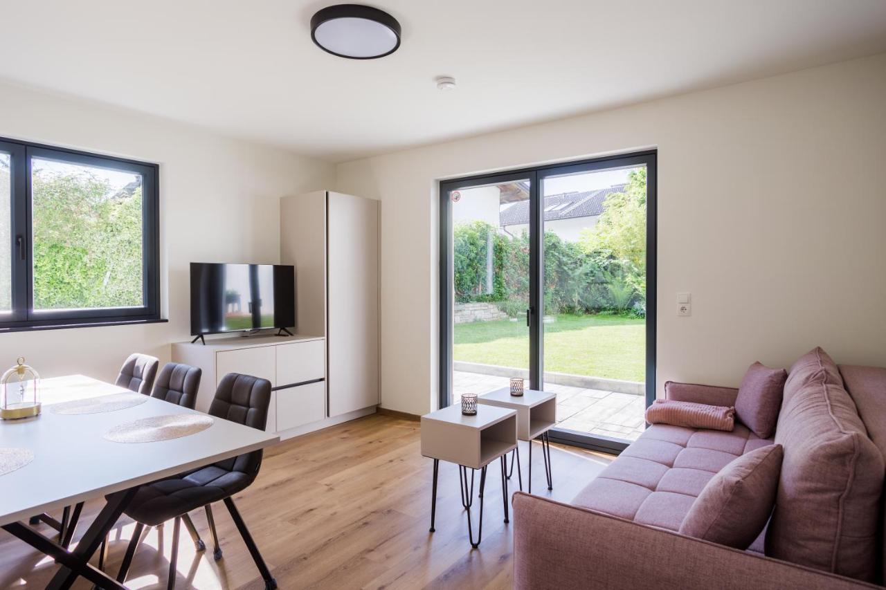 Moderne Wohnung Mit Terrasse 因斯布鲁克 外观 照片