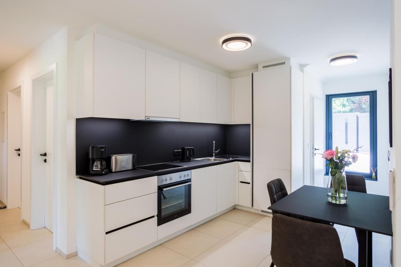 Moderne Wohnung Mit Terrasse 因斯布鲁克 外观 照片